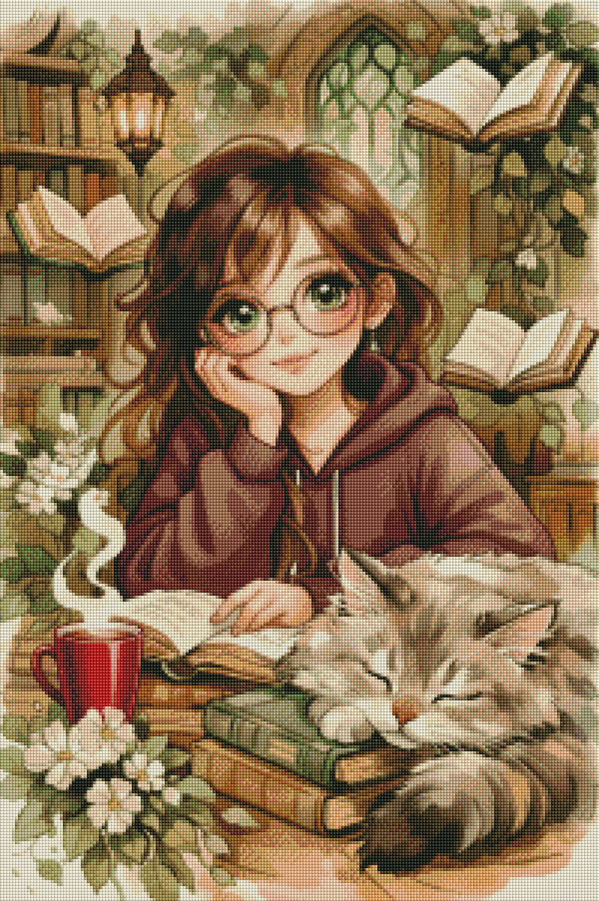 Magic Library by Laura Peres