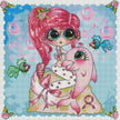 My Besties: Bubbles and Flipper by Sherri Baldy (Hand Rendered)