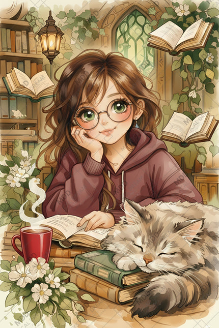Magic Library by Laura Peres