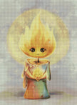 Mama Candle by Karina Kornuta-Pigozne