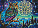 Mandala Moon by Kimberly McGuiness (Hand Rendered)