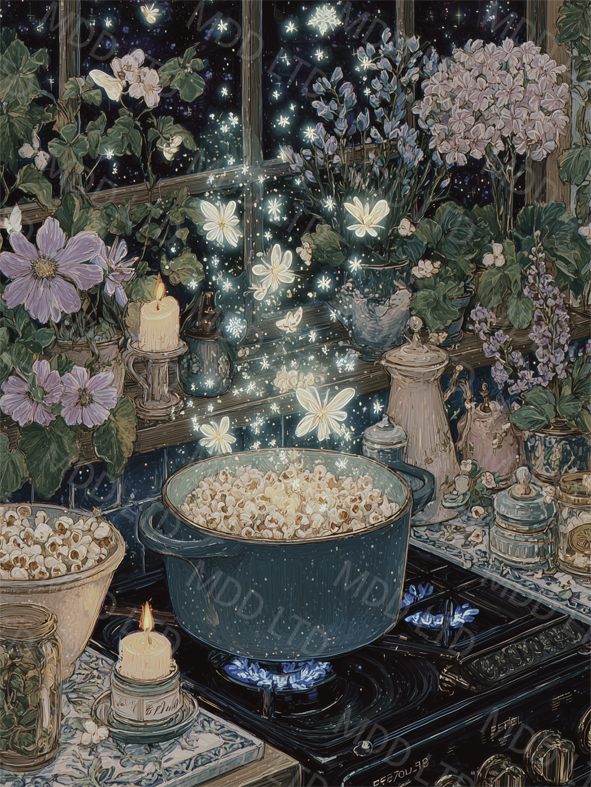 Midnight Kitchen Magic by Ai. Dutchess