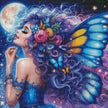 Midnight Flutter by Sandrietta