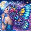 Midnight Flutter by Sandrietta