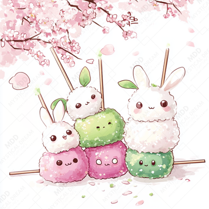 Mochi Dochi Hanami Dango by Sakura