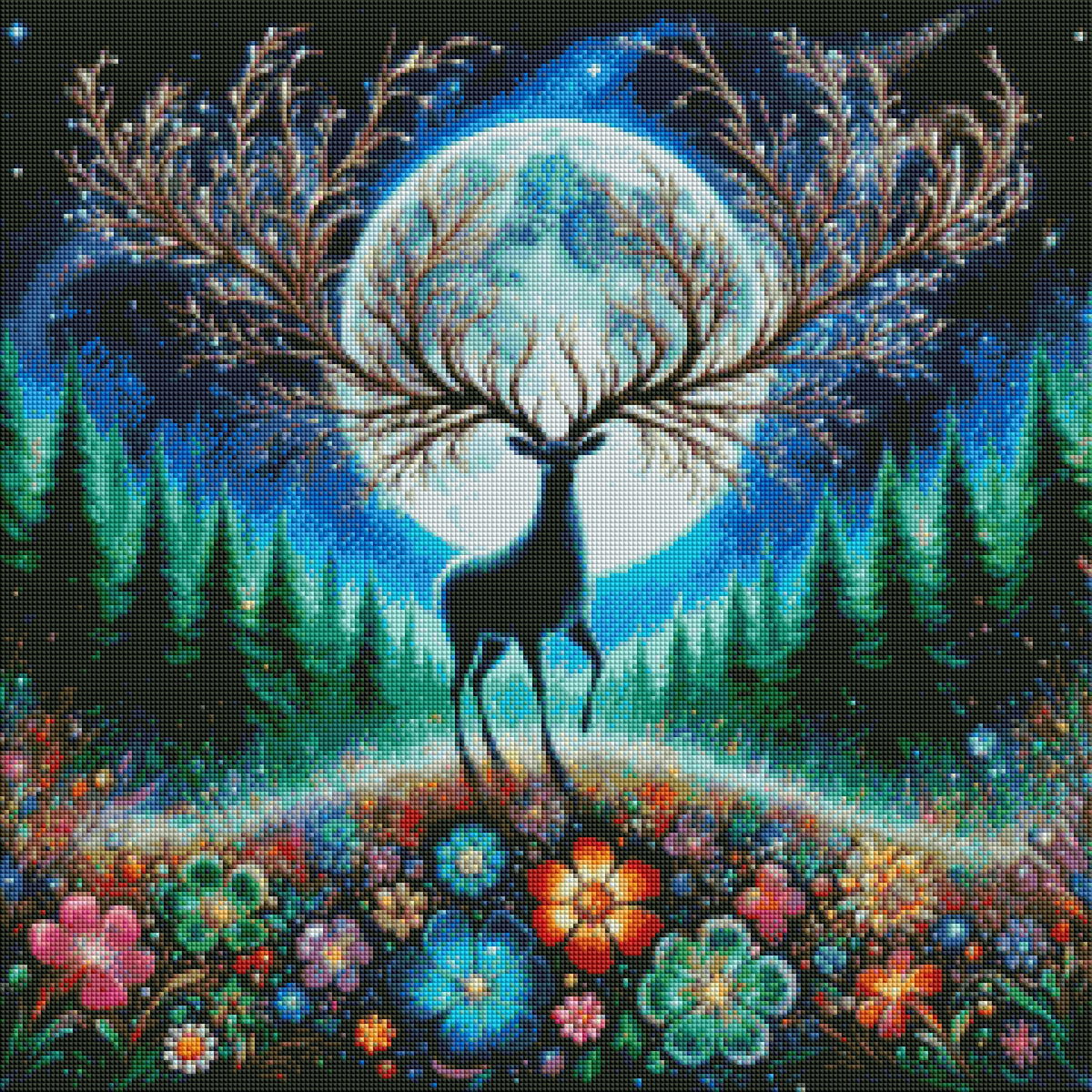 Moon Blossom by Cocomarshmallow Art
