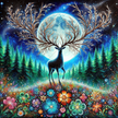 Moon Blossom by Cocomarshmallow Art