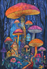 Mushroom Forest by Kimberly McGuiness (Hand Rendered)