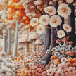 Mushroom Land by Cocomarshmallow Art