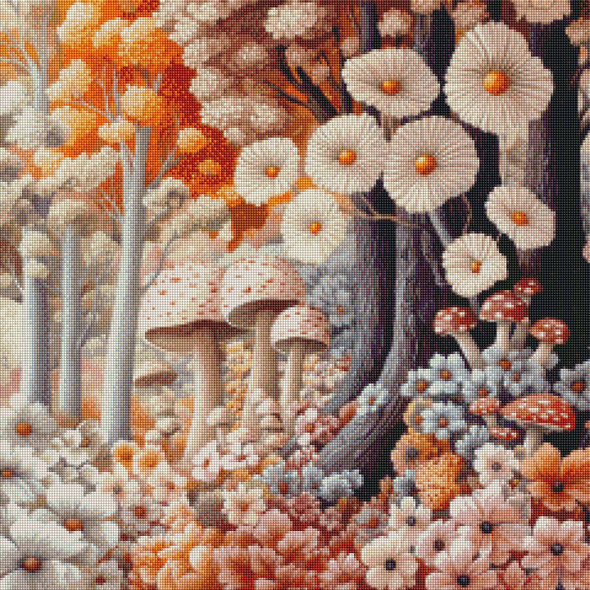 Mushroom Land by Cocomarshmallow Art