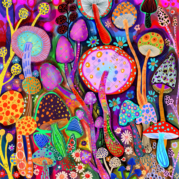 Mushrooms by Noemi Ibarz