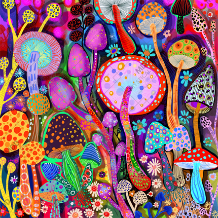 Mushrooms by Noemi Ibarz