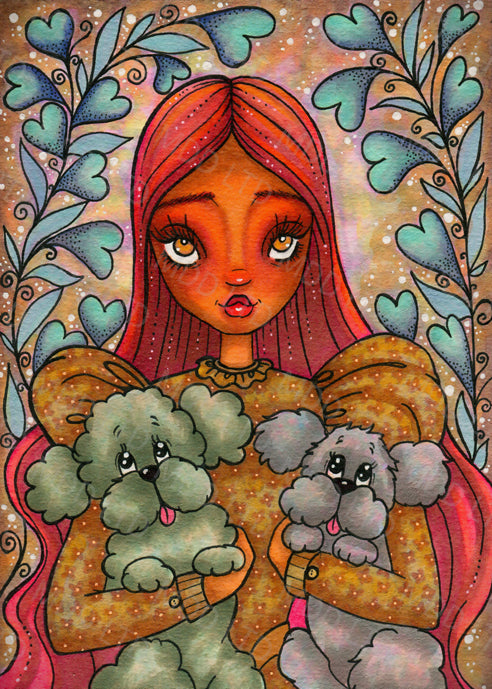 My Pretty Poodles by Regan Kubecek