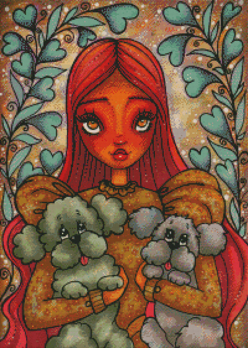My Pretty Poodles by Regan Kubecek