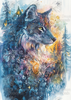 Mystic Wolf Spirit by Sakura