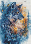 Mystic Wolf Spirit by Sakura