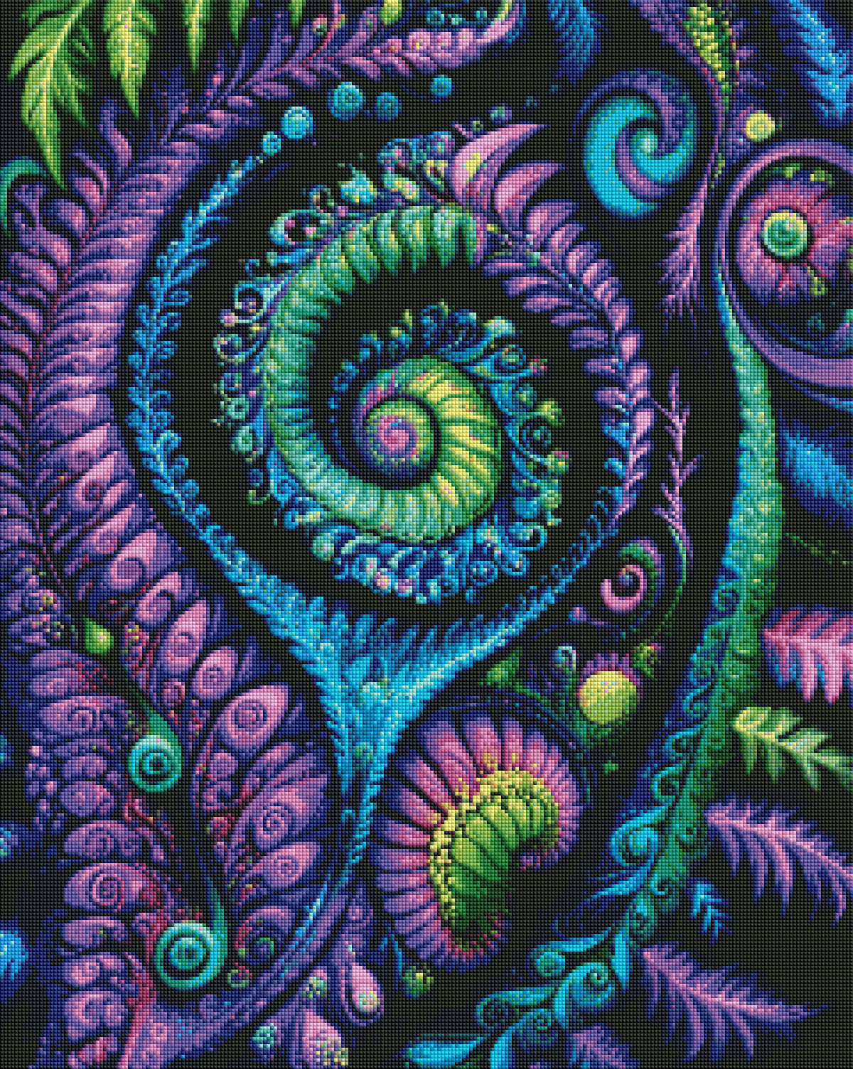 Mystical Spiral by Cocomarshmallow Art