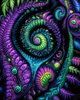 Mystical Spiral by Cocomarshmallow Art
