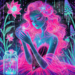 Neon Bloom by Dreamy Witch