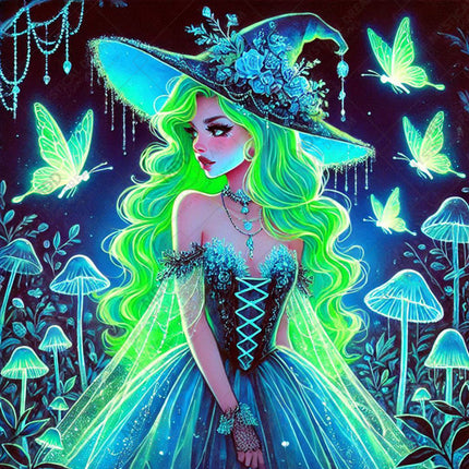 Neon Night Enchantress by Dreamy Witch