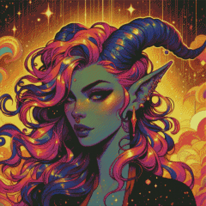 Neon Siren by Ai. Duchess