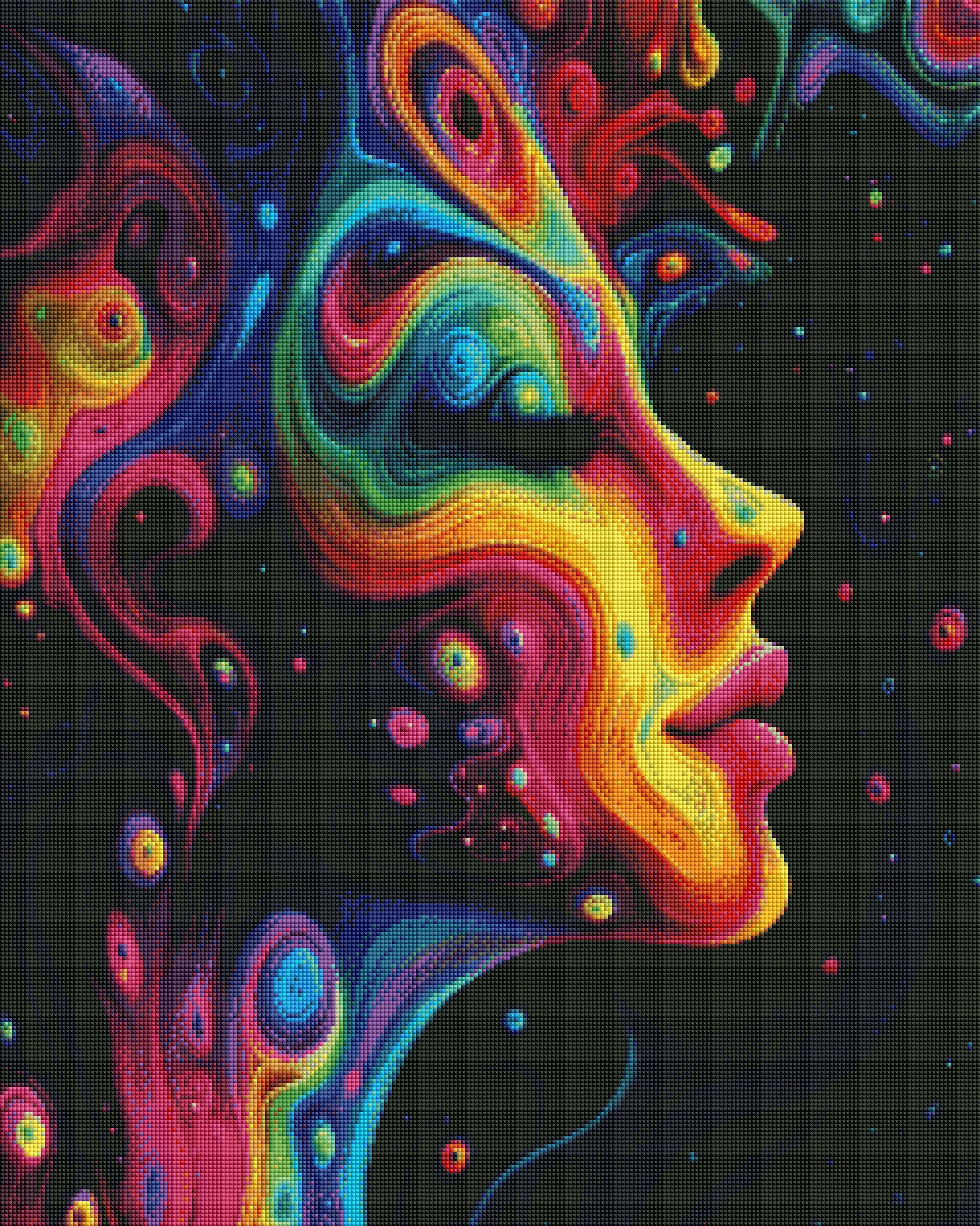 Neon Thoughts by Cocomarshmallow Art