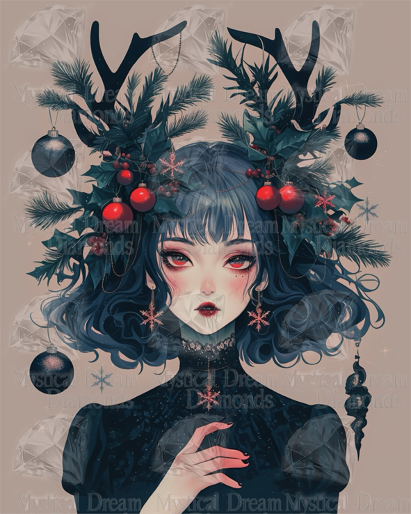 Noir Noel Muse by Myst.Does.Ai