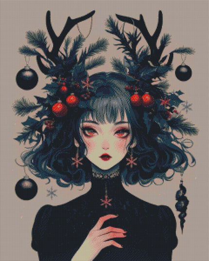 Noir Noel Muse by Myst.Does.Ai