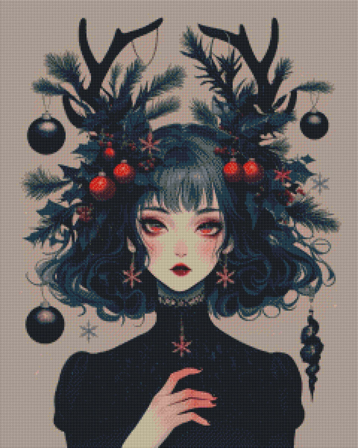 Noir Noel Muse by Myst.Does.Ai