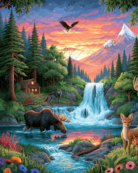 Northern Twilight by Cocomarshmallow Art
