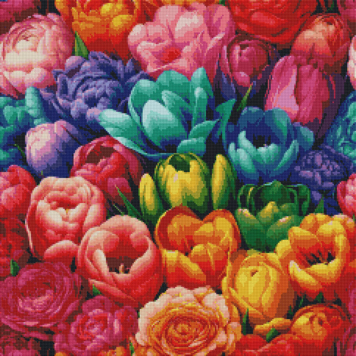 Oodles of Tulips by Cocomarshmallow Art