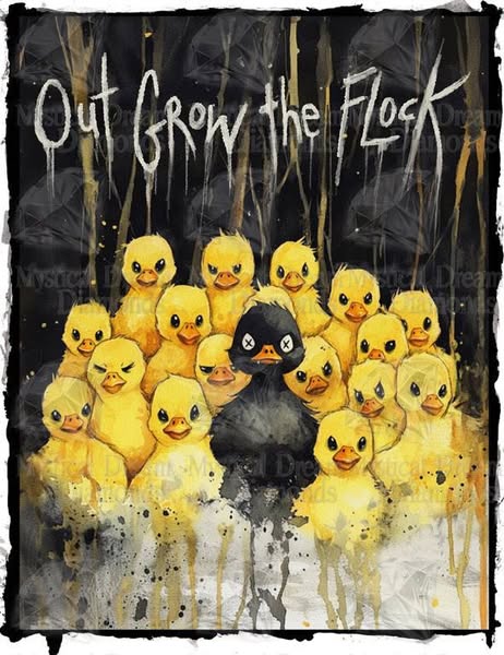 Out Grow the Flock by Emi Boz