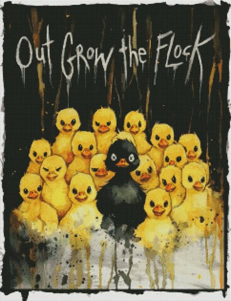 Out Grow the Flock by Emi Boz