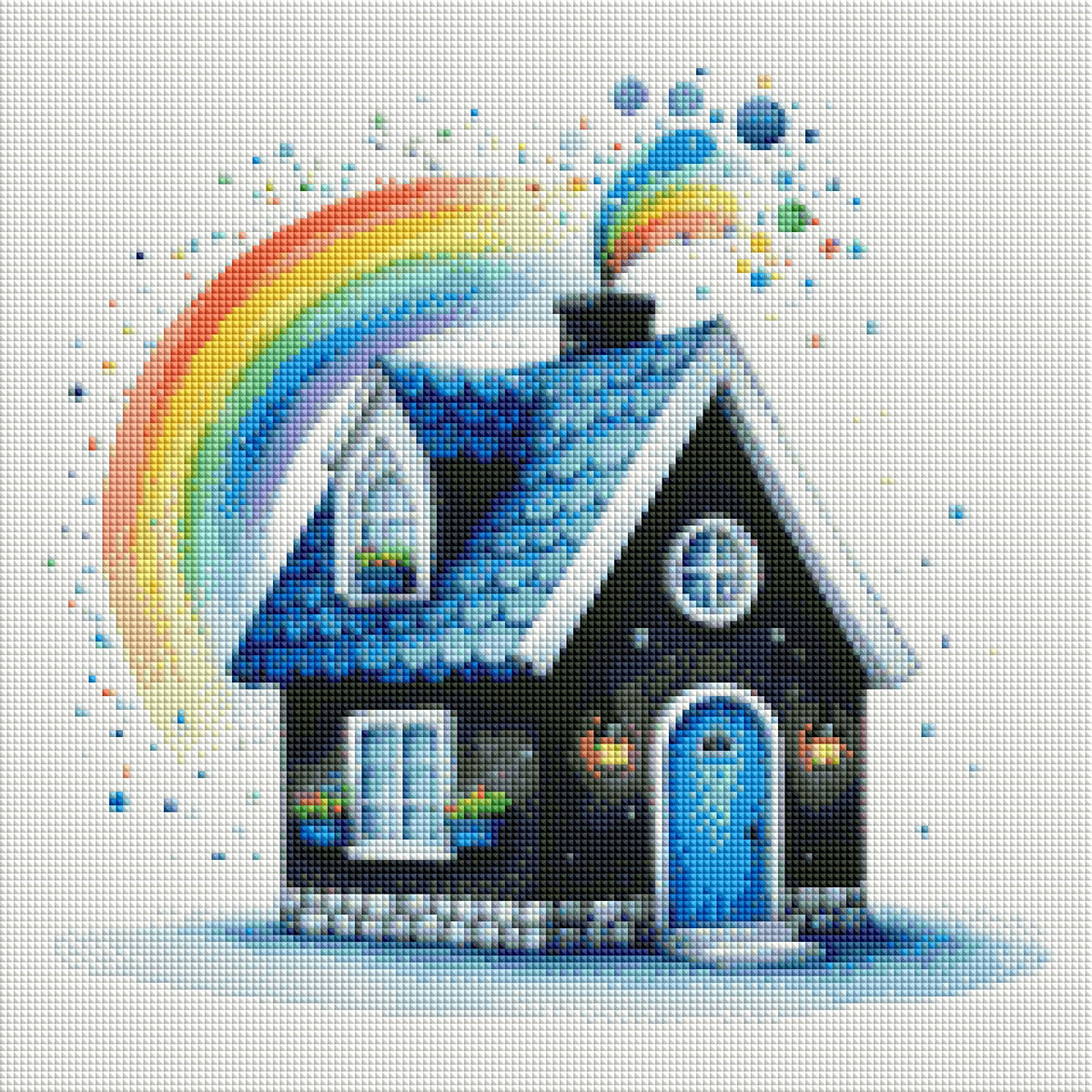 Painted Cottage by Cocomarshmallow Art
