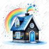 Painted Cottage by Cocomarshmallow Art