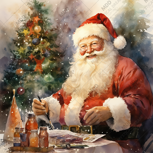 Painting Christmas Magic by Roy Myers