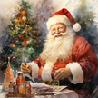 Painting Christmas Magic by Roy Myers