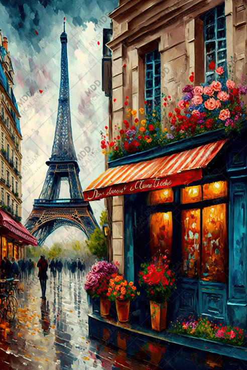 Paris Street Scene by Ryan James