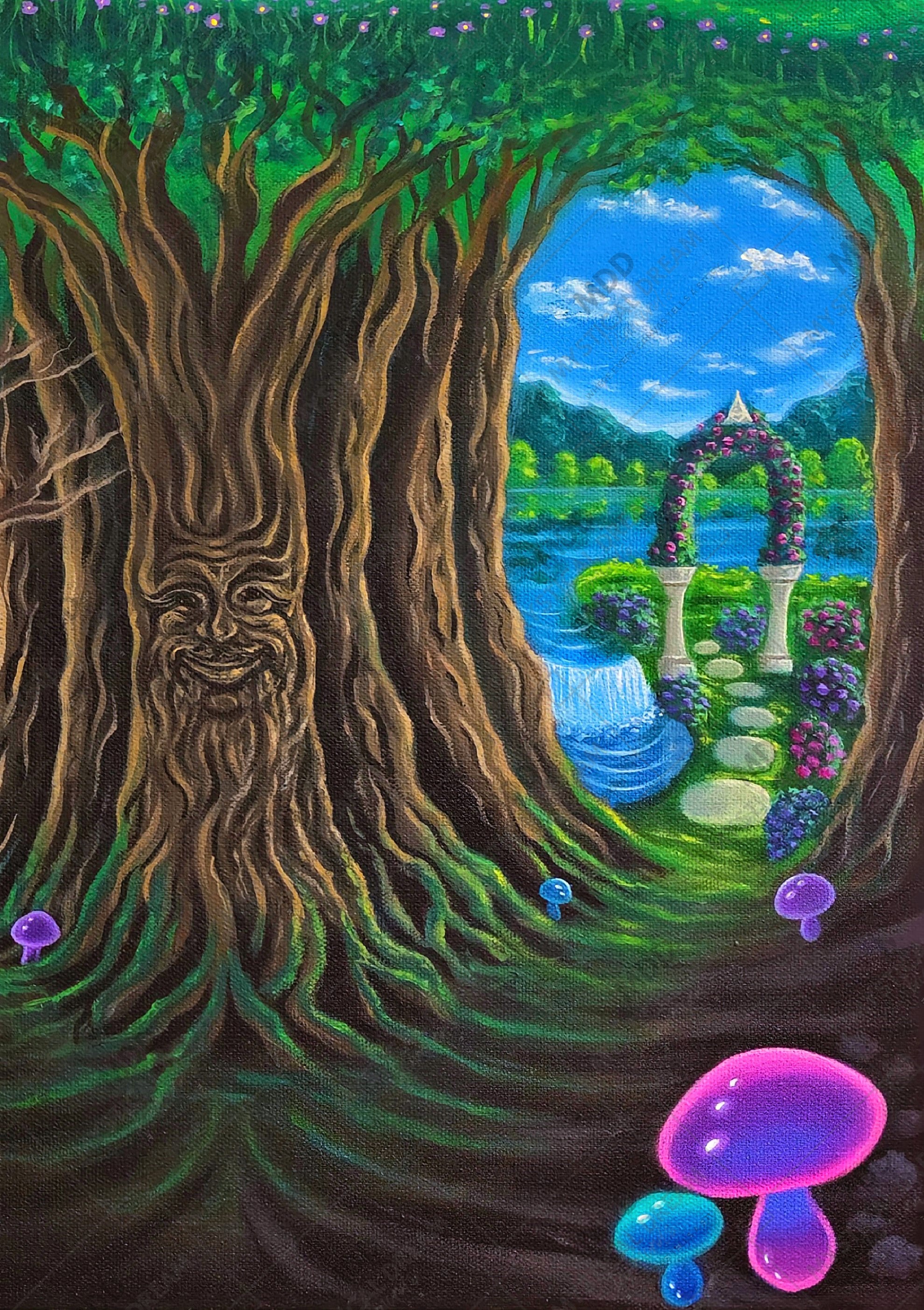 Path of the Open Heart by Becca Tindol (Hand-Rendered)