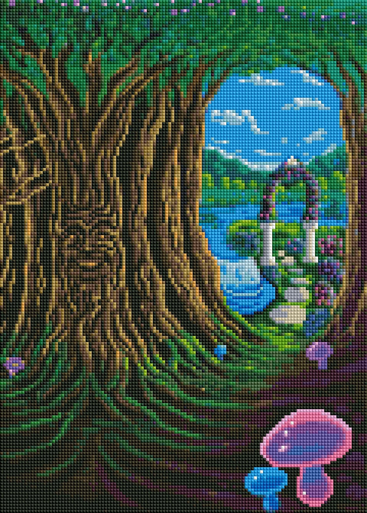 Path of the Open Heart by Becca Tindol (Hand Rendered)