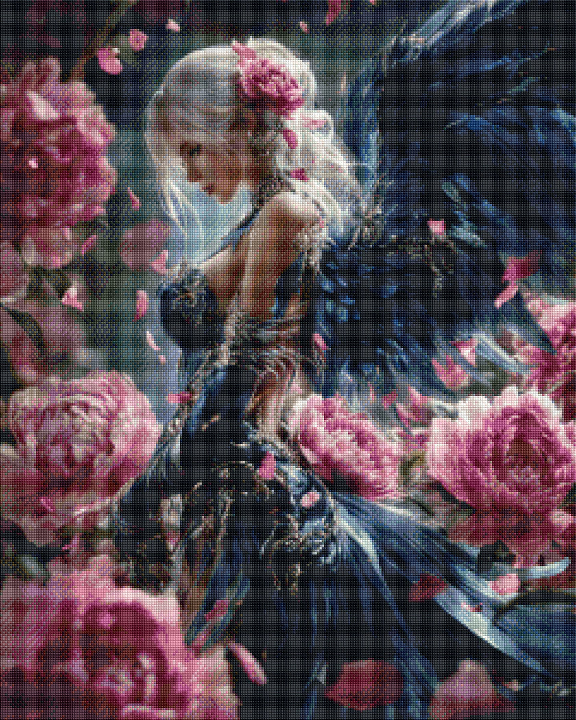 Petals of the Midnight Seraph by Artifey
