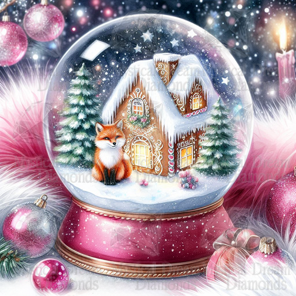 Pink Christmas by Cocomarshmallow Art