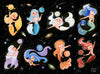 Planet Mermaids by Audra Esch (Hand Rendered)