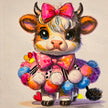 PomPom Moo by Mariella