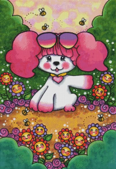 Poochie by Regan Kubecek  (Hand Rendered)