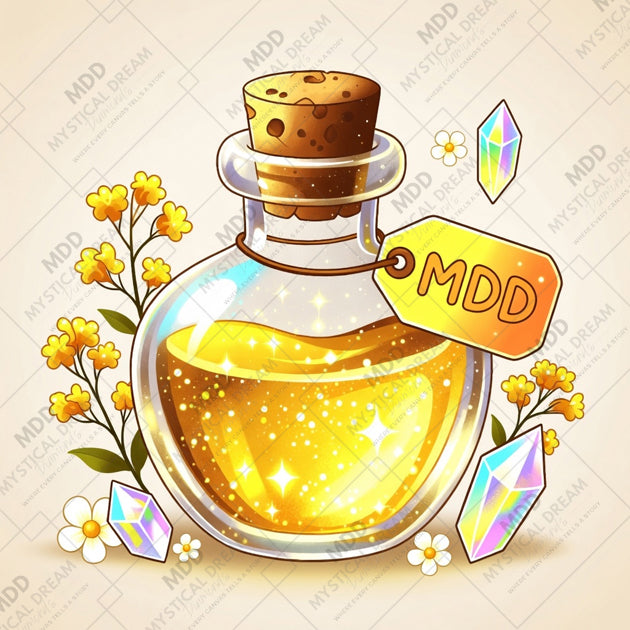 ✨ The Dreamy Witch Apothecary 🌿 Set I: Nature’s Whisper Elixirs