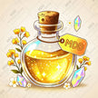 ✨ The Dreamy Witch Apothecary 🌿 Set I: Nature’s Whisper Elixirs