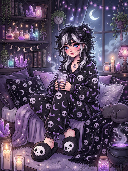 Potion & Pajamas by Dreamy Witch (Hand Rendered)