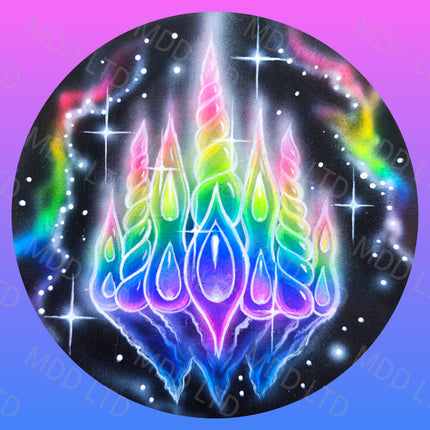 Prismatic Palace by Becca Tindol (Hand Rendered)