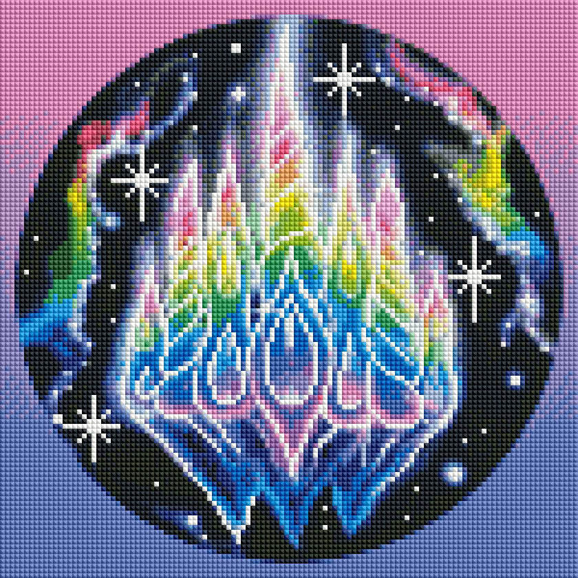 Prismatic Palace by Becca Tindol (Hand Rendered)